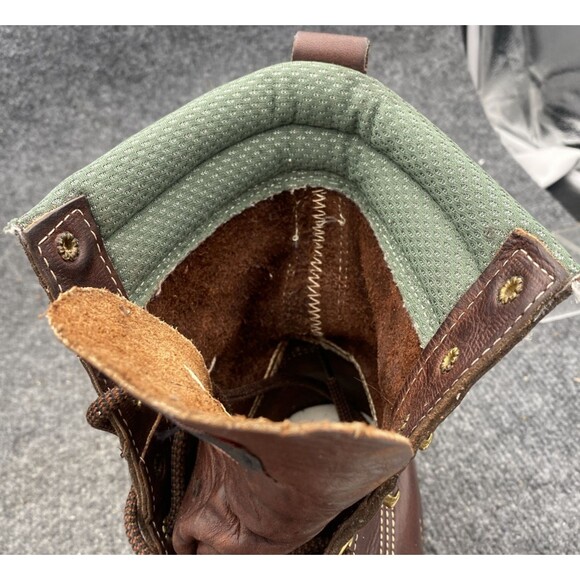 Duluth Trading F2892-11 MADE IN USA 125 Work Boots Brown Leather 11.5 W EH - Picture 5 of 16